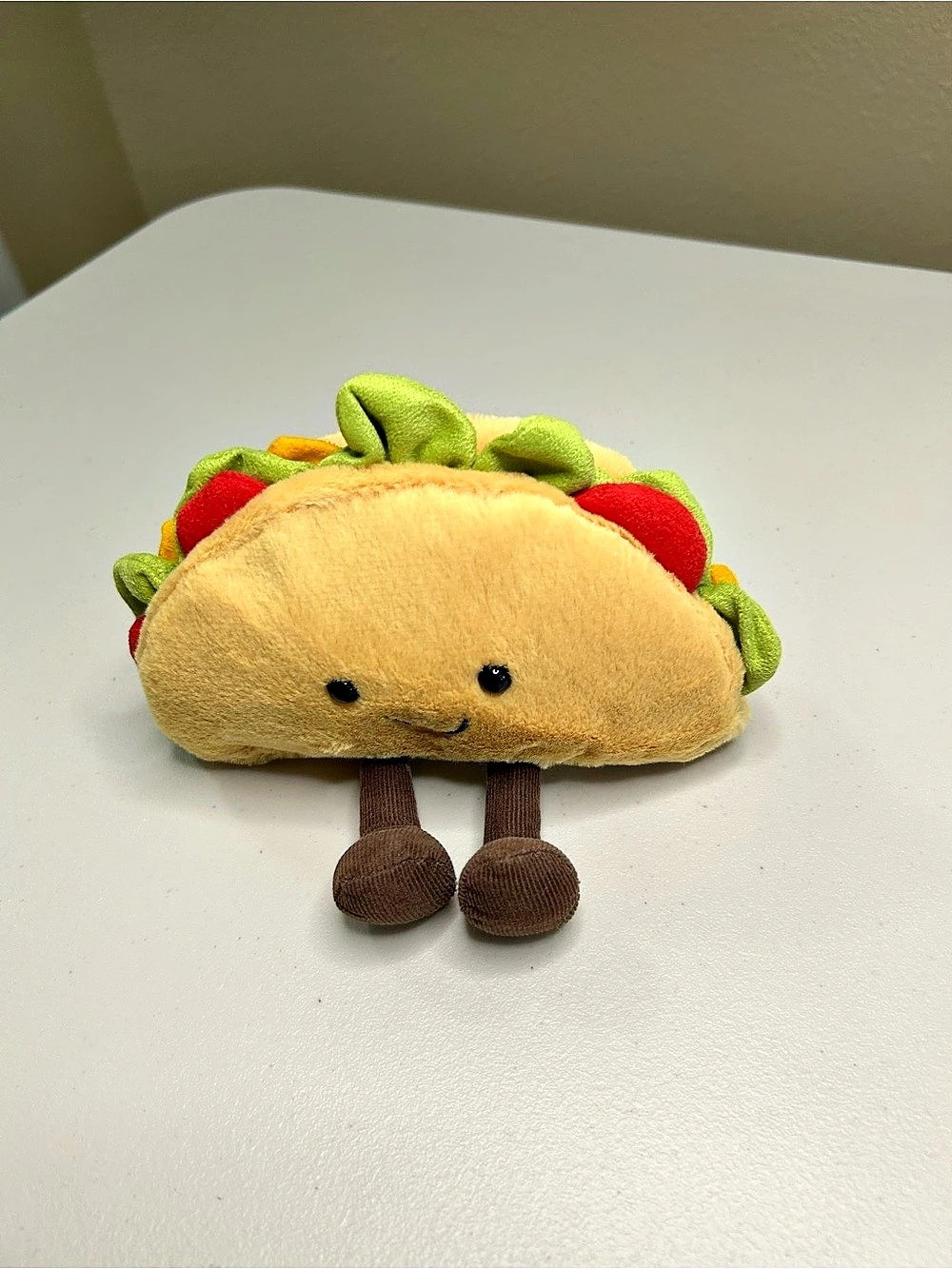 Jellycat Amuseable Taco Plush Toy Yellow & Green